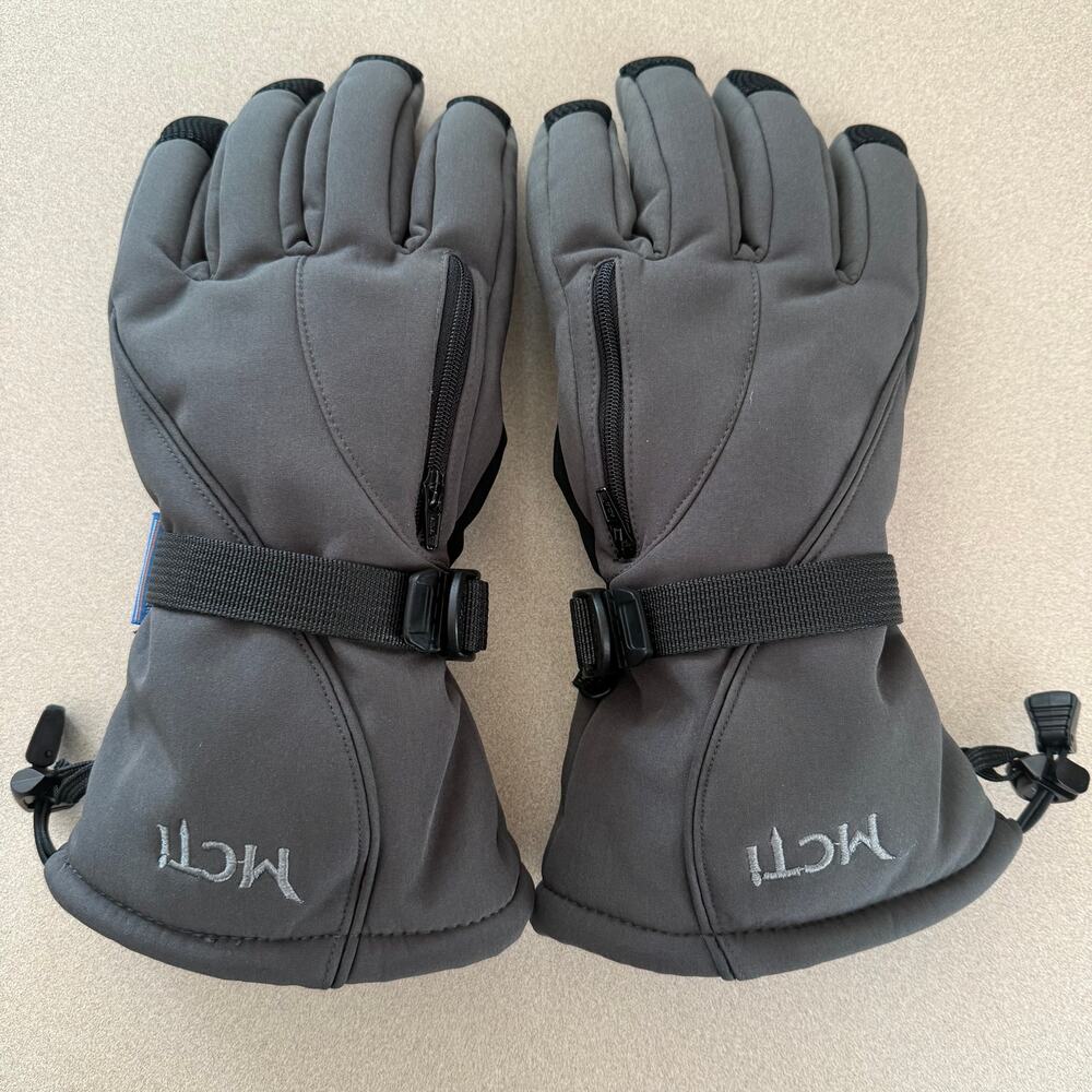MCTI Waterproof Winter Ski Gloves Unisex Med Snowboard Cold Weather Insulated